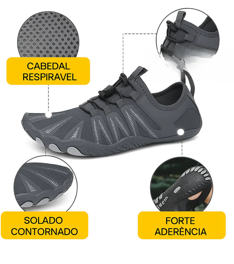 Tênis Welfareis - Conquiste qualquer terreno. Leveza, aderência e conforto para suas jornadas.