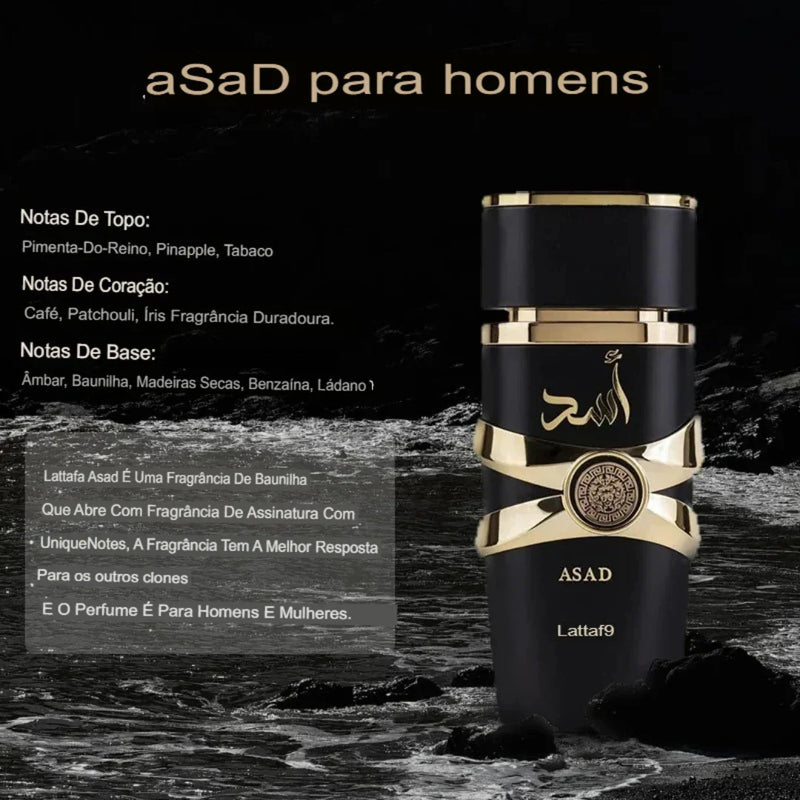 Lattafa Asad: O Poder da Sedução em Cada Gota