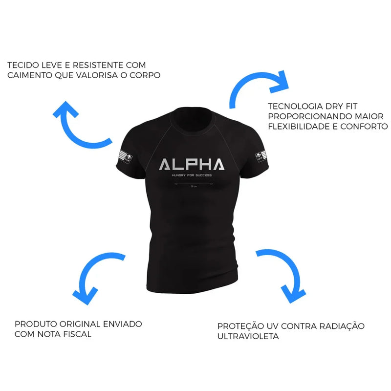 Camisa Alpha Sport: Potência e Performance