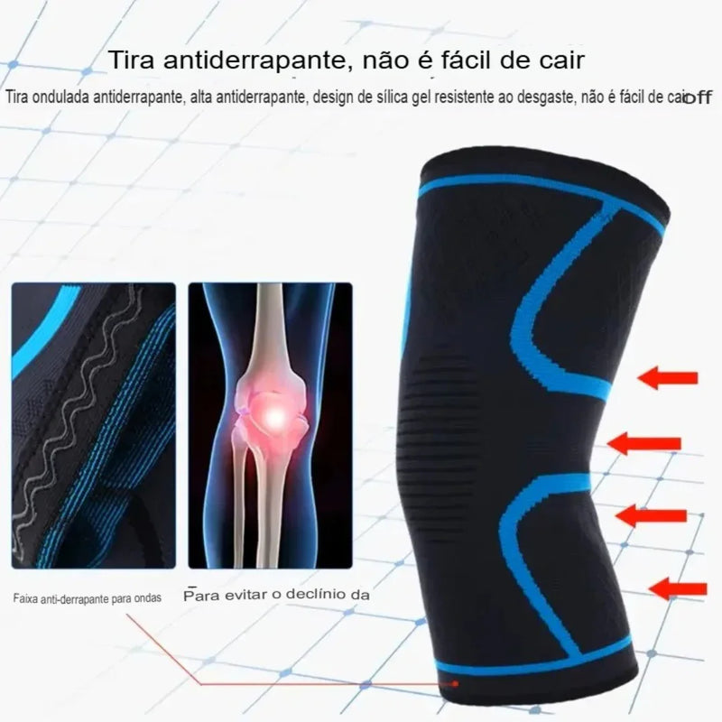ForceFit: Joelheira Compressora para Alívio e Performance
