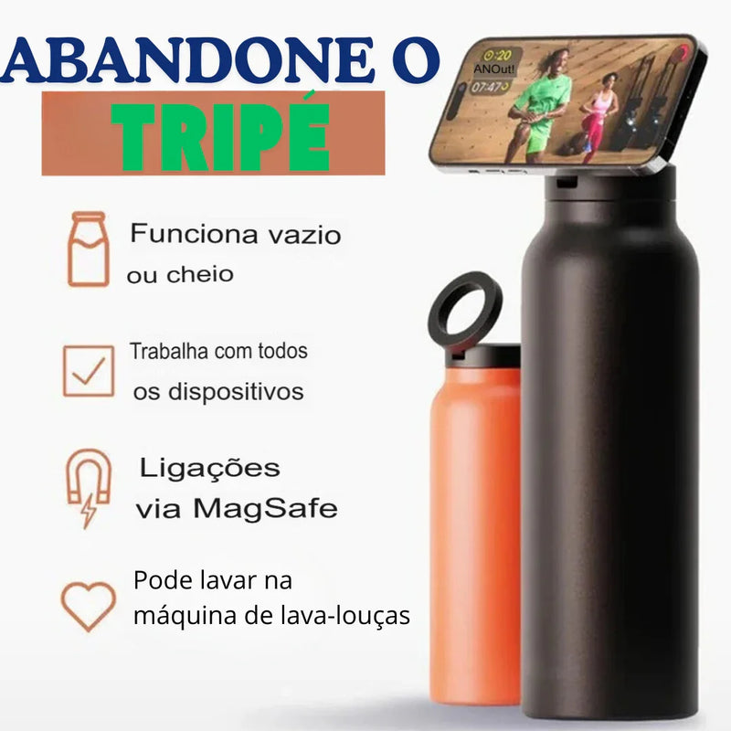 HydroForce Max: A Garrafa Esportiva que Revoluciona Seu Treino + Anel Magnético Grátis!