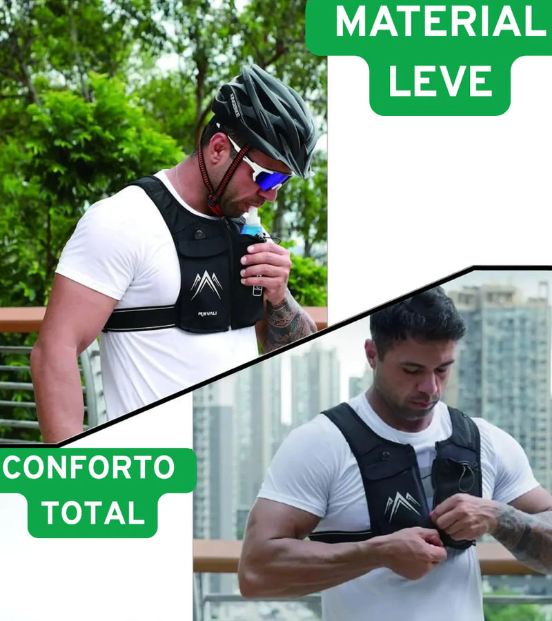 Colete LED Runner Pro - Ilumine seu caminho, supere seus limites.