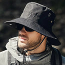 SunGuard: Chapéu Masculino de Aba Larga com Proteção UV