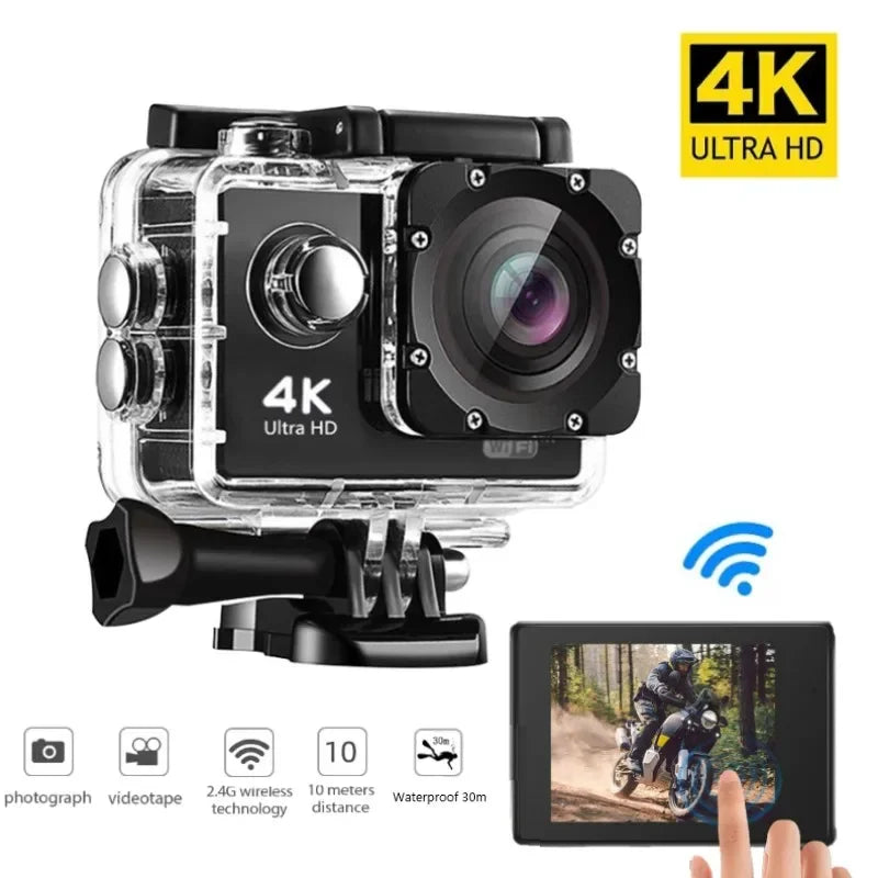 UltraView 4K: Registre sua Aventura com Estilo e Precisão