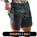 Apenas 1 em 10 Atletas Conhece: O KIT 2 Shorts Alpha 2 em 1 que Revoluciona Seu Desempenho