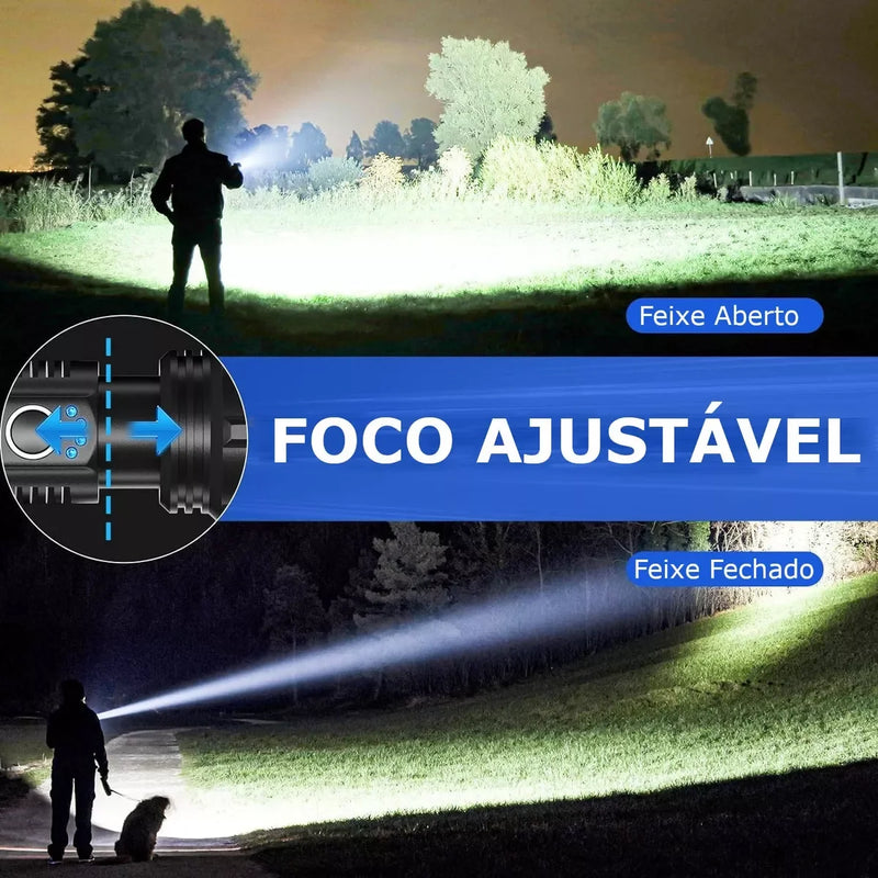 Lanterna Tática Ultra Brilho